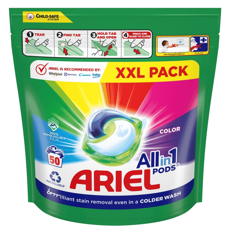 ARIEL Color All-in-1 PODS® Kapsle na praní 50 PD