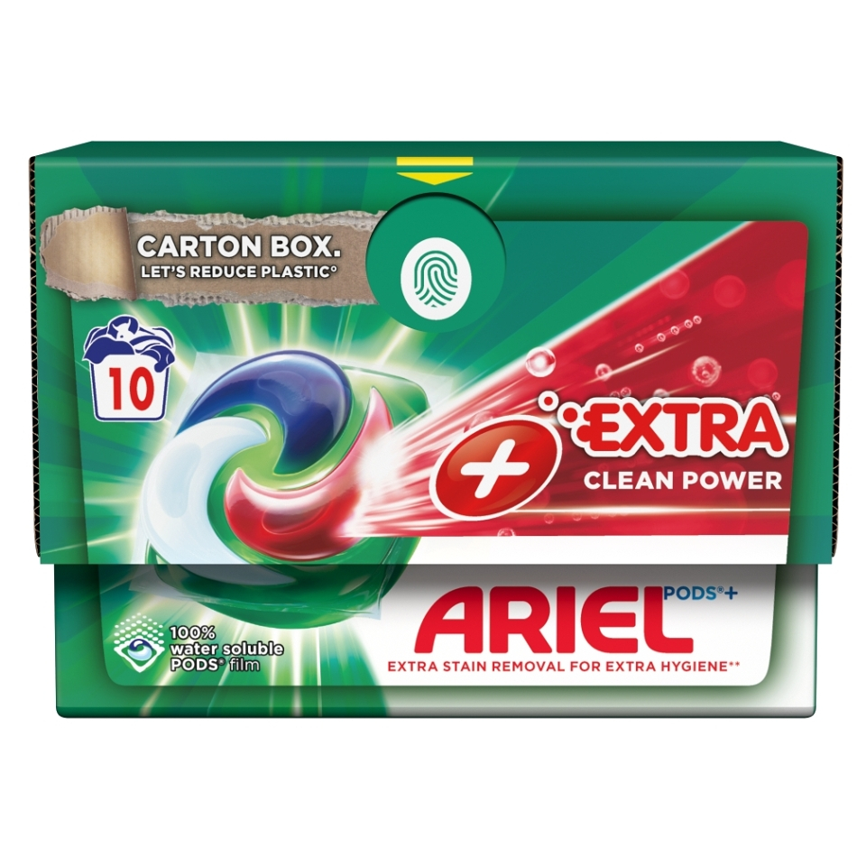 Levně ARIEL Extra Clean All-in-1 PODS Kapsle na praní 10 PD