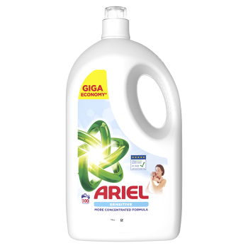 ARIEL Sensitive Tekutý prací gel 100 praní 4,5 l (Prací gely)