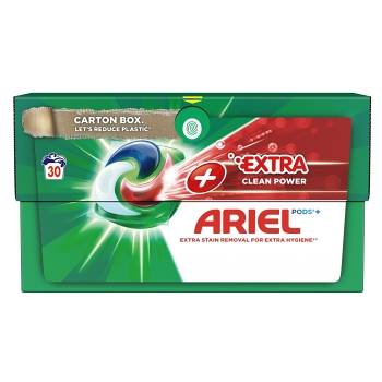 ARIEL Extra Clean All-in-1 PODS Kapsle Na Praní 30 praní