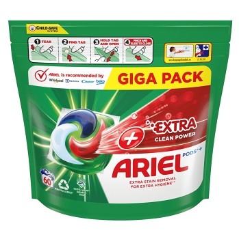 ARIEL All-in-1 Extra Clean Kapsle na praní 60 PD