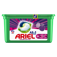 ARIEL Allin1 Color & Style + Complete Fiber Protection Kapsle na praní 35 PD