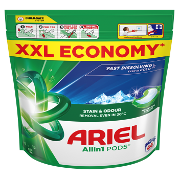 ARIEL Kapsle na praní Mountain Spring 44 praní (Prací kapsle, tablety)