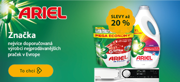 Ariel sleva 20%