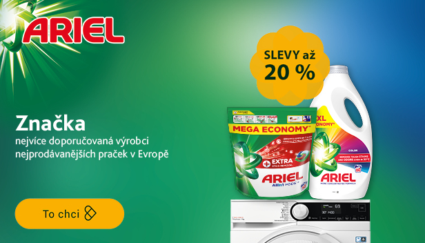 Ariel sleva 20%