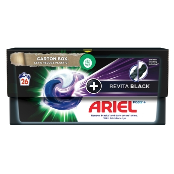 ARIEL All-in-1 Revital Black Kapsle na praní 26 PD