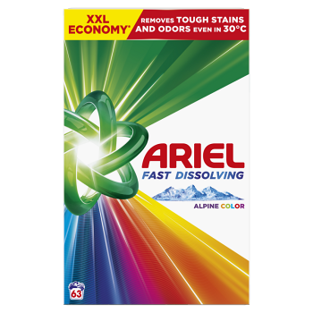 ARIEL Color Prací prášek Box 63 praní 3,465 kg (Prací prášky)