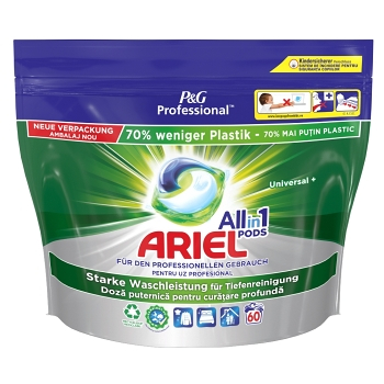 ARIEL All-in-1 Professional Kapsle na praní Universal+ 60 PD