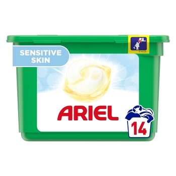 ARIEL  Allin1 Pods Sensitive Kapsle Na Praní 14 Praní