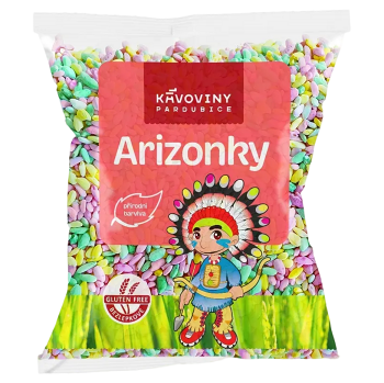 KÁVOVINY PARDUBICE Arizonky 60 g (Křehké chlebíčky a pufované výrobky) - Sladké