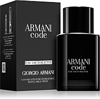 GIORGIO ARMANI Code For Men EDT plnitelná 75 ml