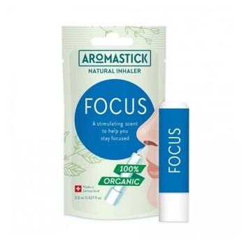 AROMASTICK Aromatická tyčinka Přírodní inhalátor Soustředěnost 8 g (Inhalační tyčinky s esenciálními oleji)