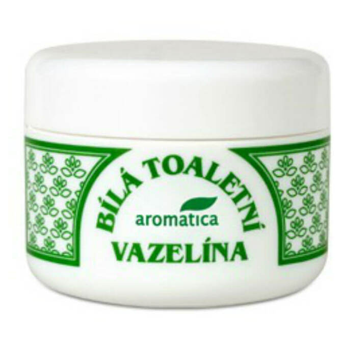 Levně AROMATICA Bílá toaletní vazelína s vitamínem E 500 ml