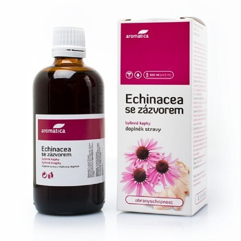 AROMATICA Echinacea se zázvorem bylinné kapky 50 ml