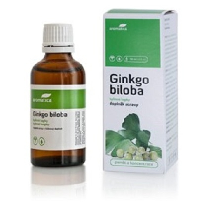 E-shop AROMATICA Ginkgo Biloba bylinné kapky 50 ml