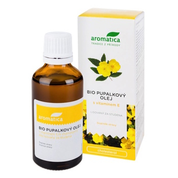 AROMATICA Pupalkový olej s vitamínem E 100 ml (Vitamíny na pleť) - Přírodní, Bylinné