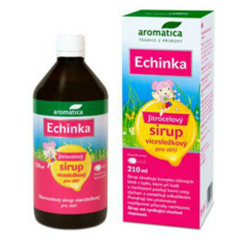 AROMATICA Sirup jitrocelový Echinka s echinaceou pro děti od 3 let 210 ml