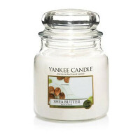 YANKEE CANDLE Shea butter aromatická svíčka 411 gramů