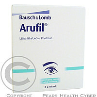 ARUFIL  3X10ML Oční kapky, roztok