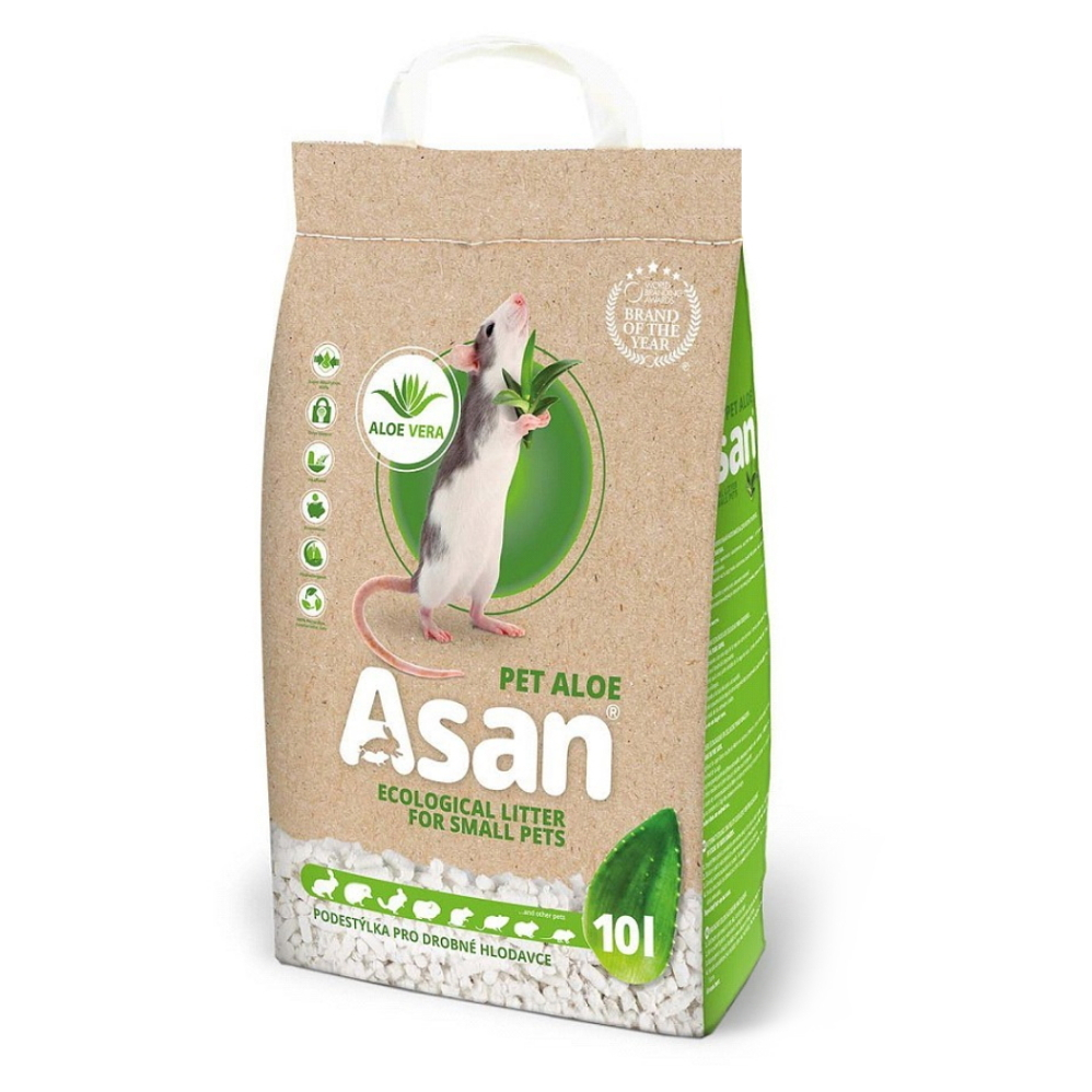 E-shop ASAN Pet Aloe podestýlka pro hlodavce a králíčky 10 l
