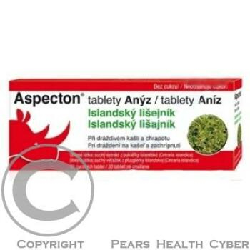 ASPECTON tablety kašel anýz 60 ks