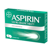 ASPIRIN 500 mg 8 obalených tablet