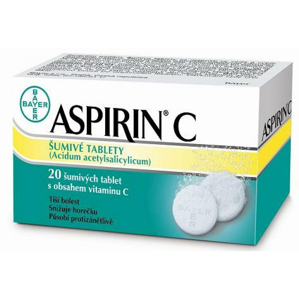 ASPIRIN C FORTE ŠUMIVÉ TABLETY POR TBL EFF 20