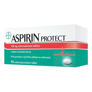 ASPIRIN Protect 100 mg 98 tablet (Nemoci cév) - Jednodruhové