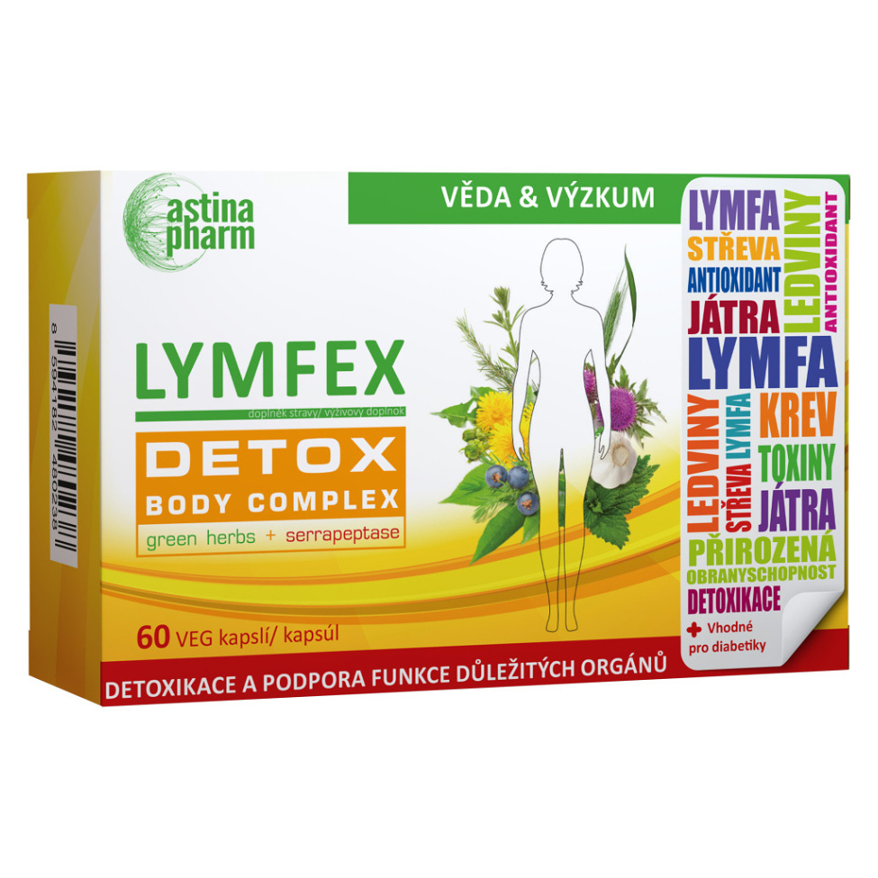 Levně ASTINA Lymfex detox 60 kapslí