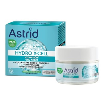 ASTRID Hydro X-Cell Hydratační gel krém pro normální až smíšenou pleť 50 ml