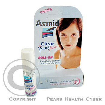 Astrid int. Clear Young Face roll-on 5.5 ml