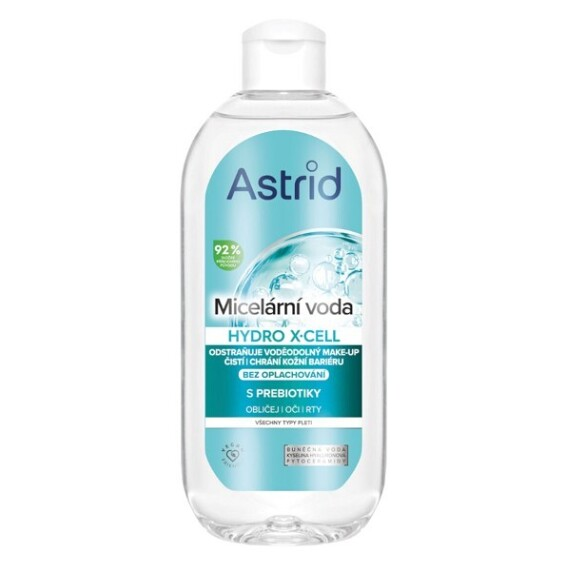 Levně ASTRID Hydro X-Cell Micelární voda s prebiotiky pro všechny typy pleti 400 ml