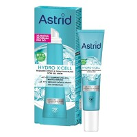 ASTRID Hydro X-Cel Oční gel krém proti otokům a tmavým kruhům 15 ml, Forma výrobku: Gel