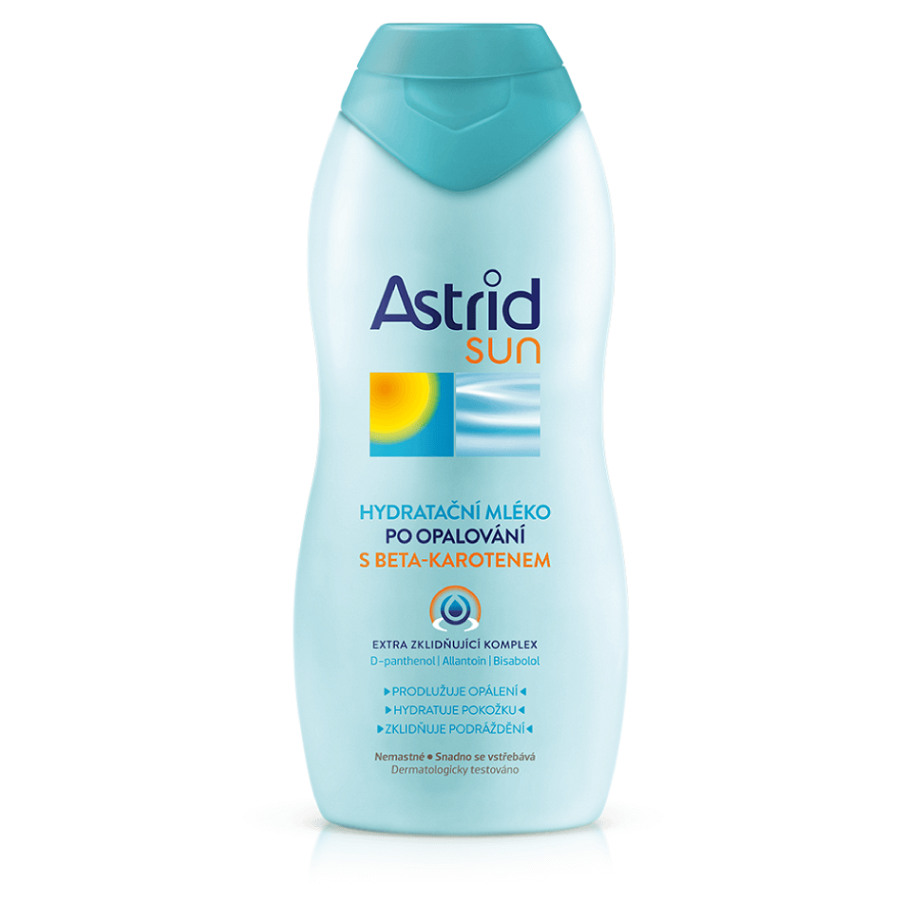 E-shop ASTRID Sun Hydratační mléko po opalování s beta-karotenem 200 ml