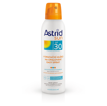 ASTRID Sun Hydratační mléko na opalování Easy spray OF 30 150 ml