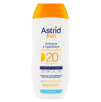 ASTRID Sun hydratační mléko na opalování OF20 200 ml (Opalovací mléka)