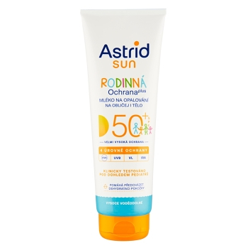Astrid Sun Rodinná ochrana opalovací mléko SPF50+ 250 ml (Opalovací mléka)