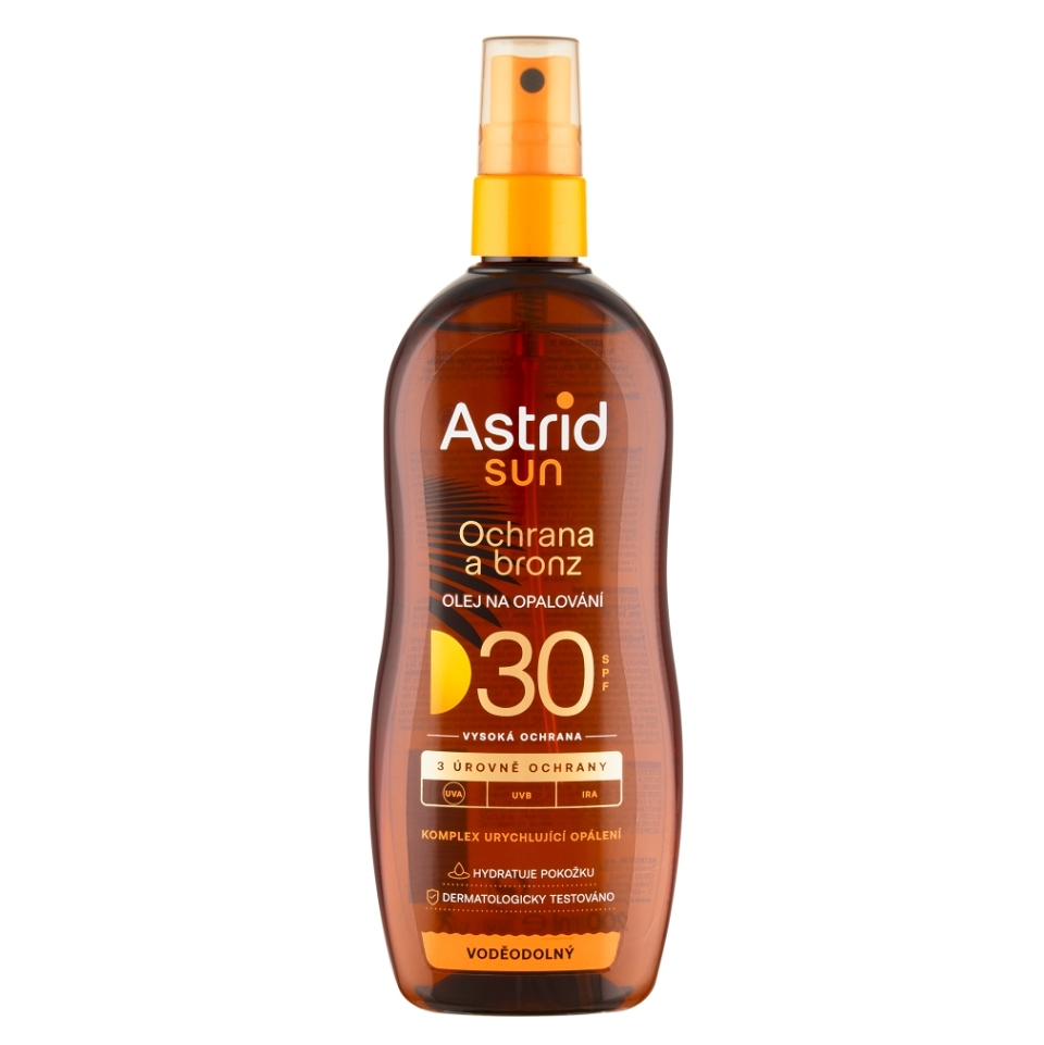 ASTRID Sun olej na opalování OF30 200 ml