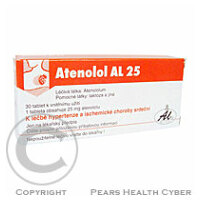ATENOLOL AL 25  30X25MG Tablety