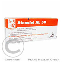 ATENOLOL AL 50  30X50MG Tablety
