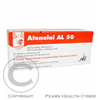 ATENOLOL AL 50  50X50MG Tablety