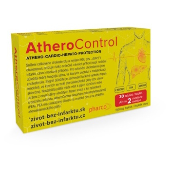 ATHEROCONTROL 30 tablet (Doplňky stravy na cholesterol a srdce)