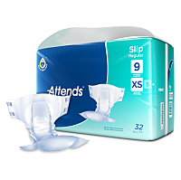 ATTENDS Regular 9 slip absorpční kalhotky XS 32 kusů