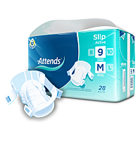 ATTENDS Slip active 9 absorpční kalhotky vel. M 28 ks