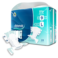 ATTENDS Slip regular 9 kalhotky absorpční velikost L 28 kusů