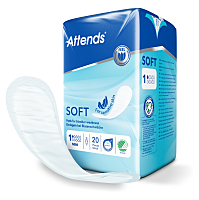 ATTENDS Soft mini absorpční vložky 1 kapka 20 kusů