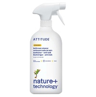 ATTITUDE Čistič na koupelny s rozprašovačem Citronová kůra 800 ml