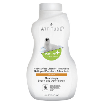 ATTITUDE Čistič na podlahy a dřevo s vůní citronové kůry 1050 ml (Prostředky na podlahu) - Čistící