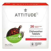 ATTITUDE Nature+ Tablety do myčky bez fosfátů 26 dávek