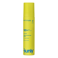 ATTITUDE Sunly dětský minerální opalovací krém ve spreji SPF 50+ bez vůně 75 ml